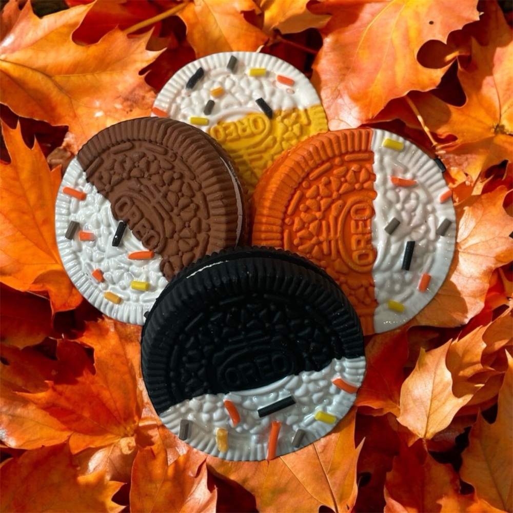 🆕Sets of 4 Fake Fall  Oreos cookies| Faux cookies | False Oreos cookies …
